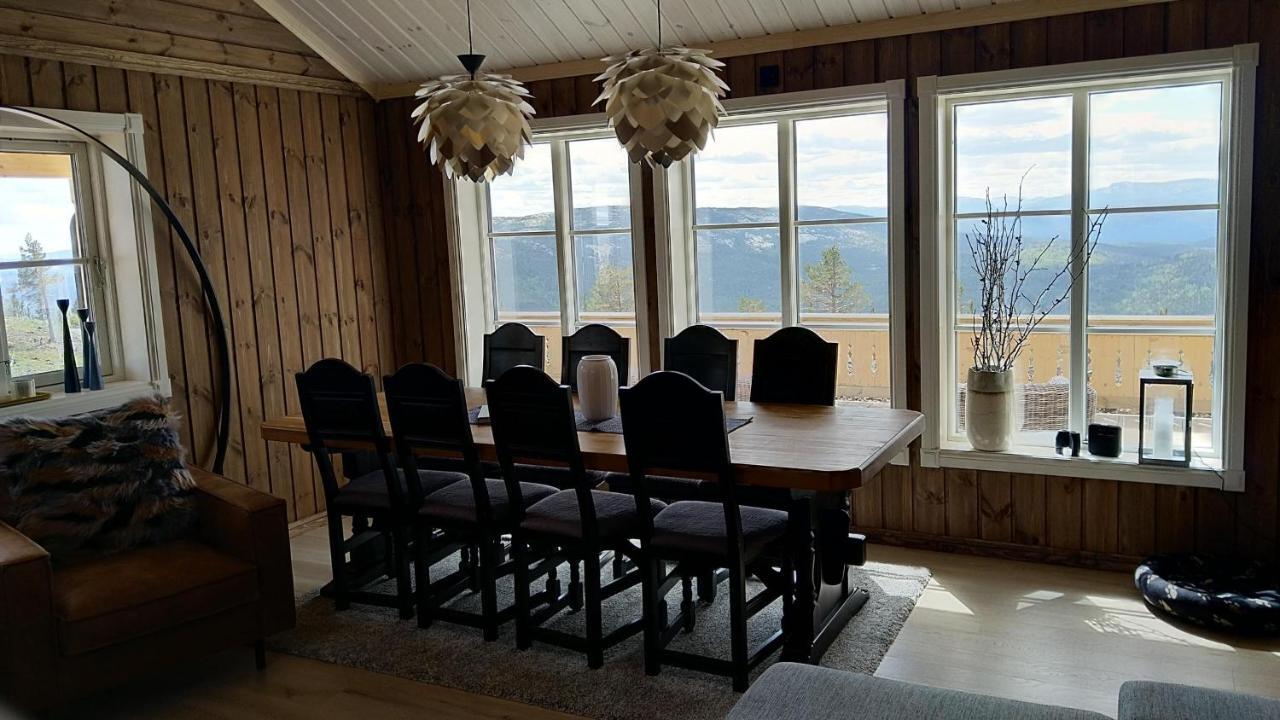 Wonderful Cabin With Amazing Mountain - View Lifjell 외부 사진