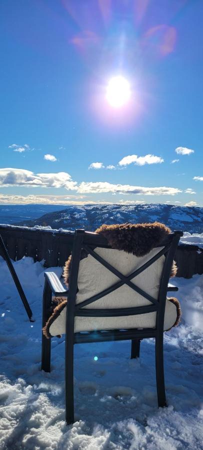 Wonderful Cabin With Amazing Mountain - View Lifjell 외부 사진